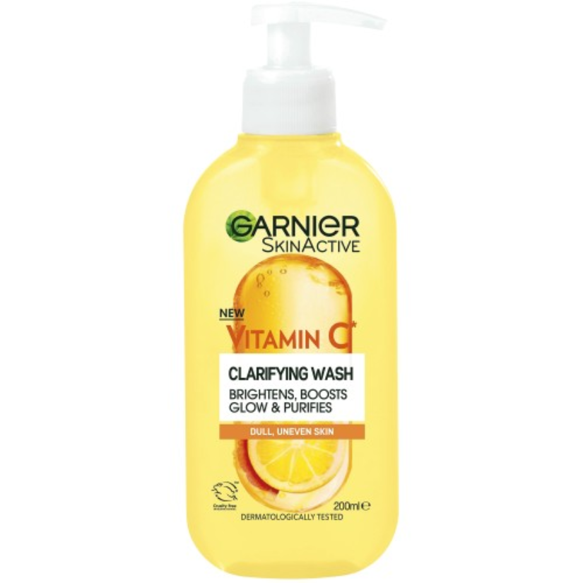 Garnier Skin Active Vitamin C Clarifying Wash 200ml